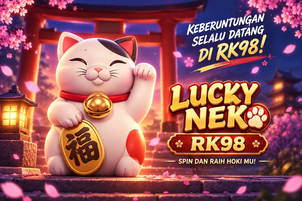 RK98 Lucky Neko game kucing keberuntungan.
